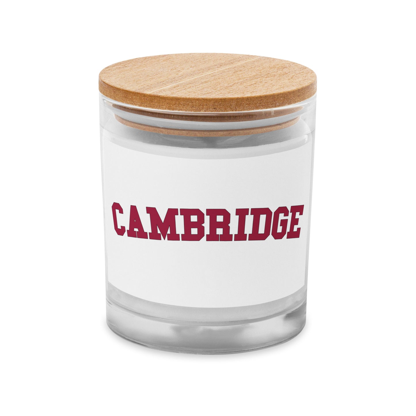 Glass jar candle