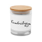 Glass jar candle
