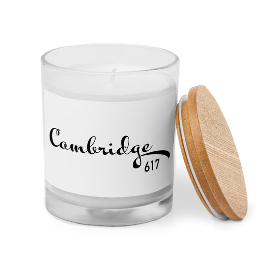 Glass jar candle
