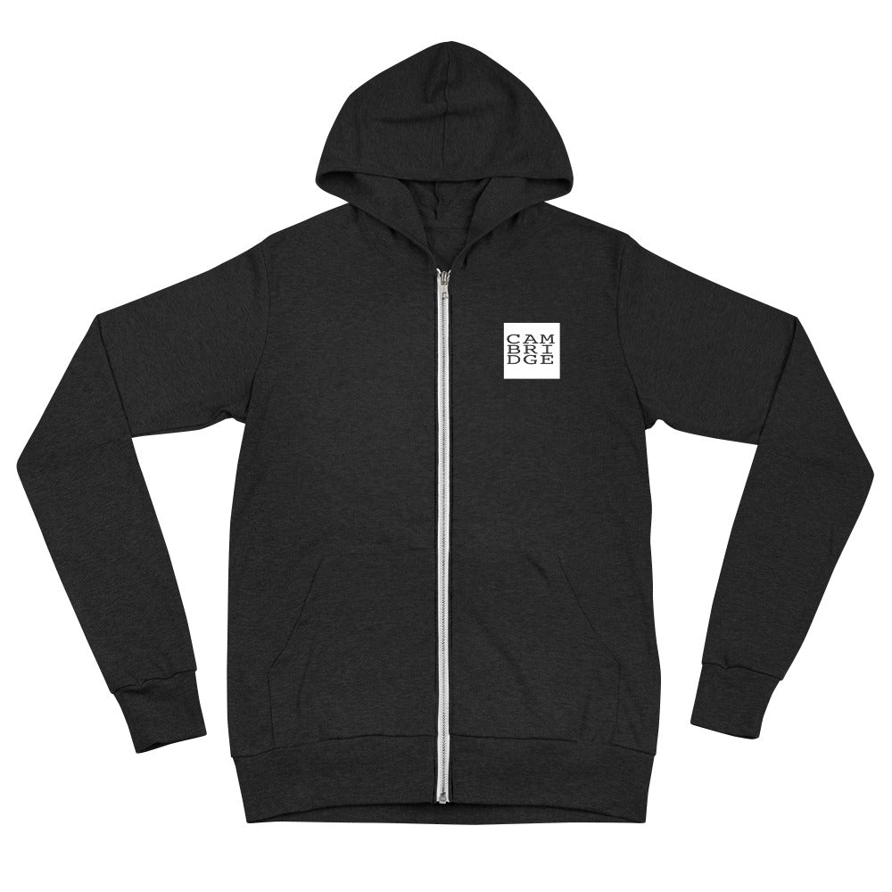 Unisex zip hoodie