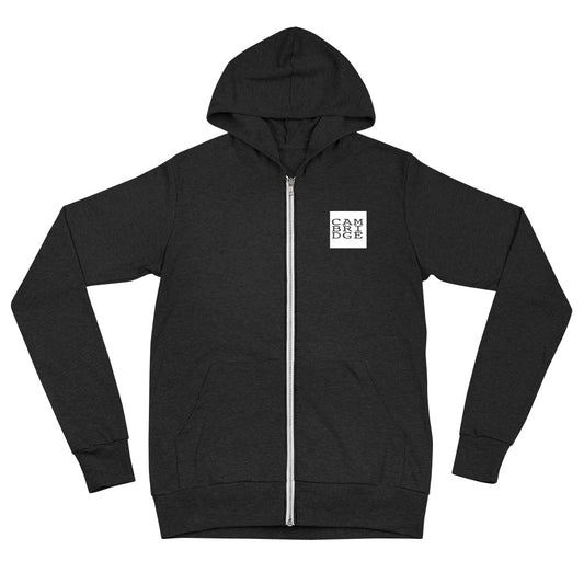 Unisex zip hoodie