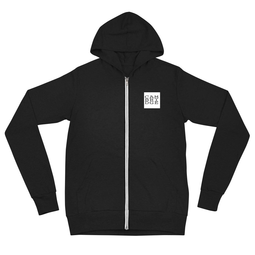 Unisex zip hoodie