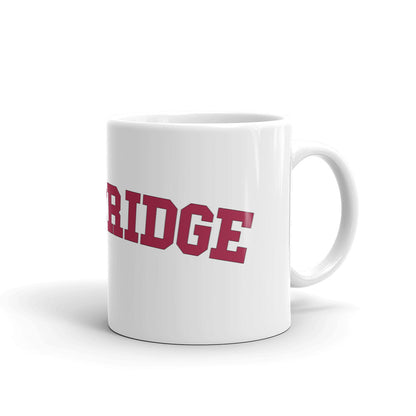White glossy mug